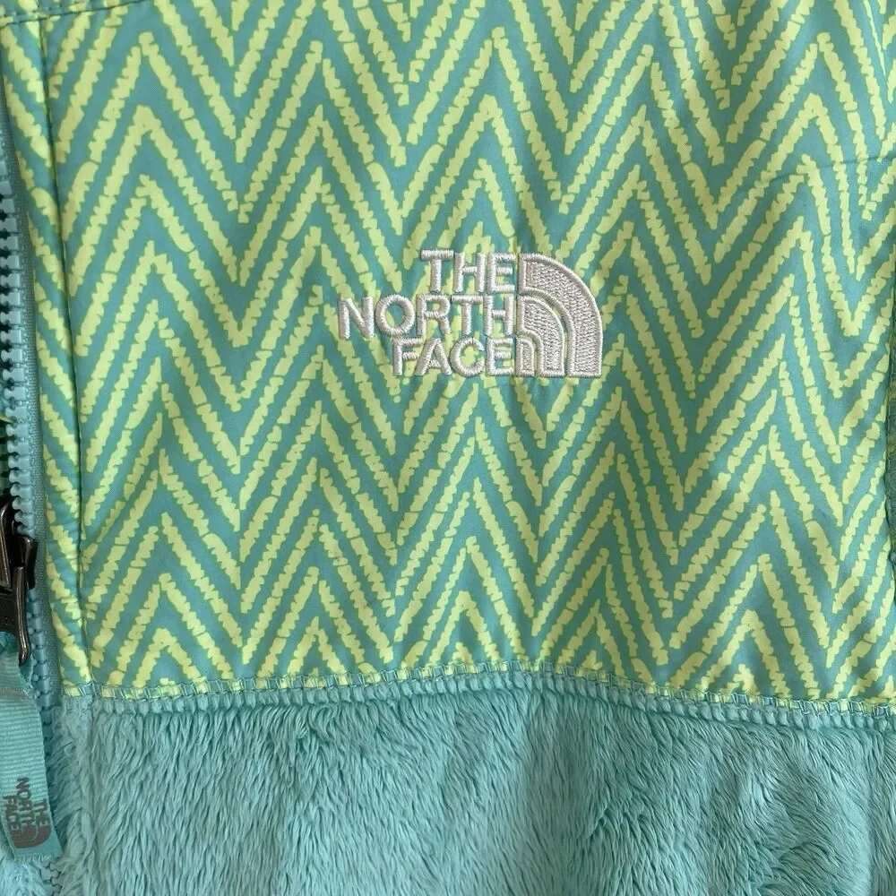 The North Face Girls Denali Thermal Fleece Jacket -‎ Mint Blue- Large 14/16